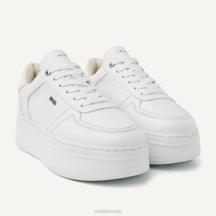 נעליים D4T8113 Nubikk נשים נעלי ספורט bayou פלטפורמה לבן