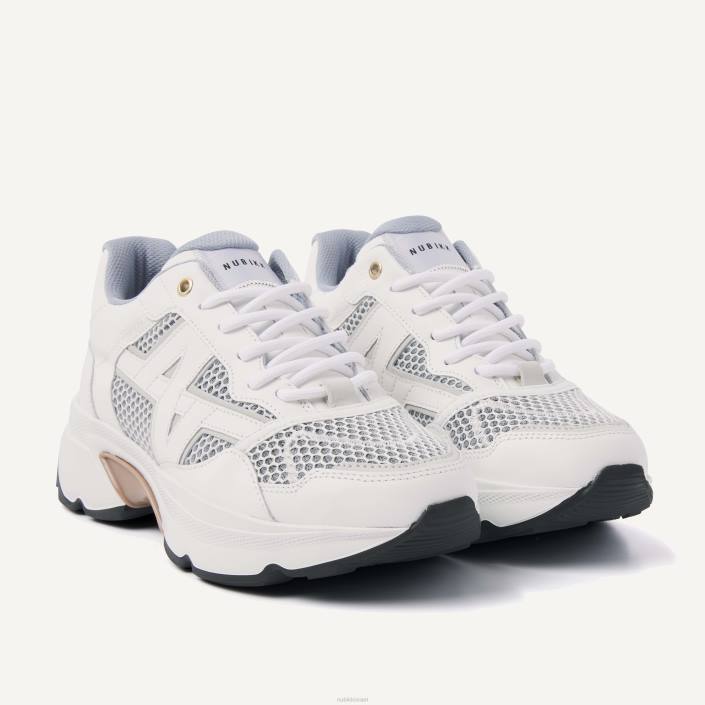 נעליים D4T8125 Nubikk נשים נעלי ספורט קצה של ross trek לבן