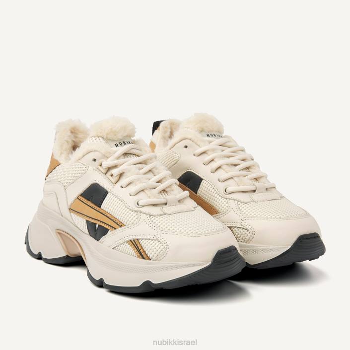 נעליים D4T8127 Nubikk נשים נעלי ספורט פרוות נווד ross בז'
