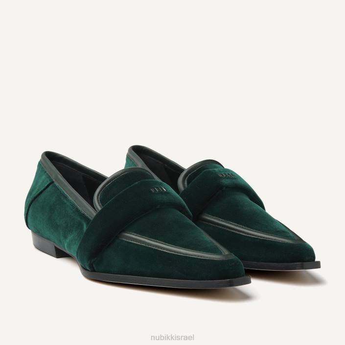 נעליים D4T8139 Nubikk נשים דלפין מקטיפה מקטיפה ירוק