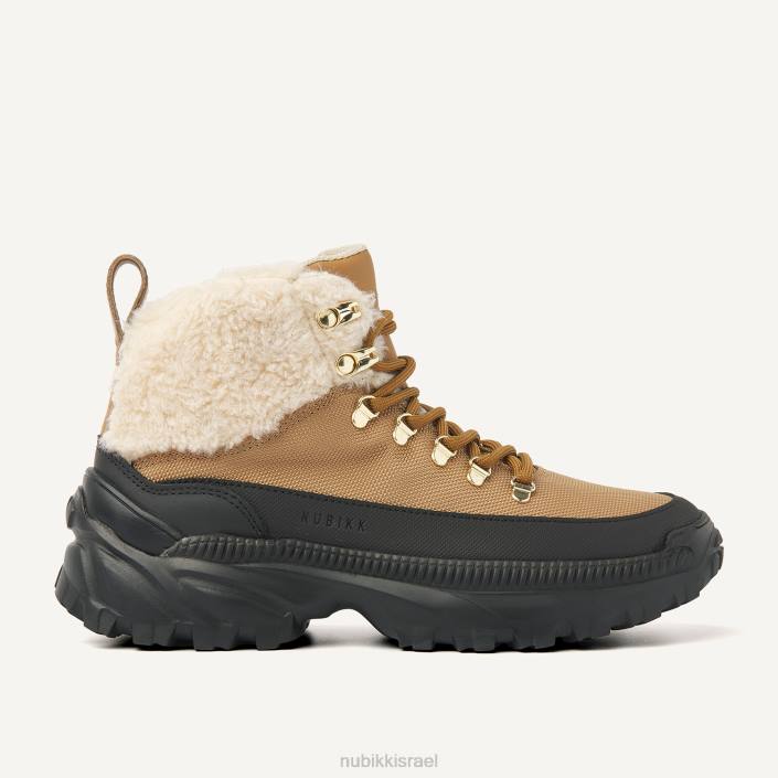 נעליים D4T8154 Nubikk נשים נעלי הליכה פרווה פוספור טורין קוניאק