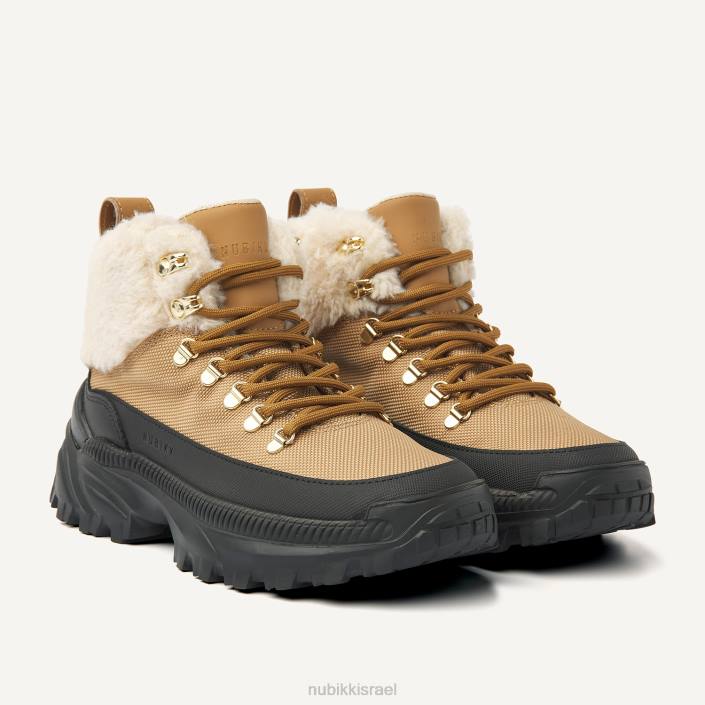 נעליים D4T8154 Nubikk נשים נעלי הליכה פרווה פוספור טורין קוניאק