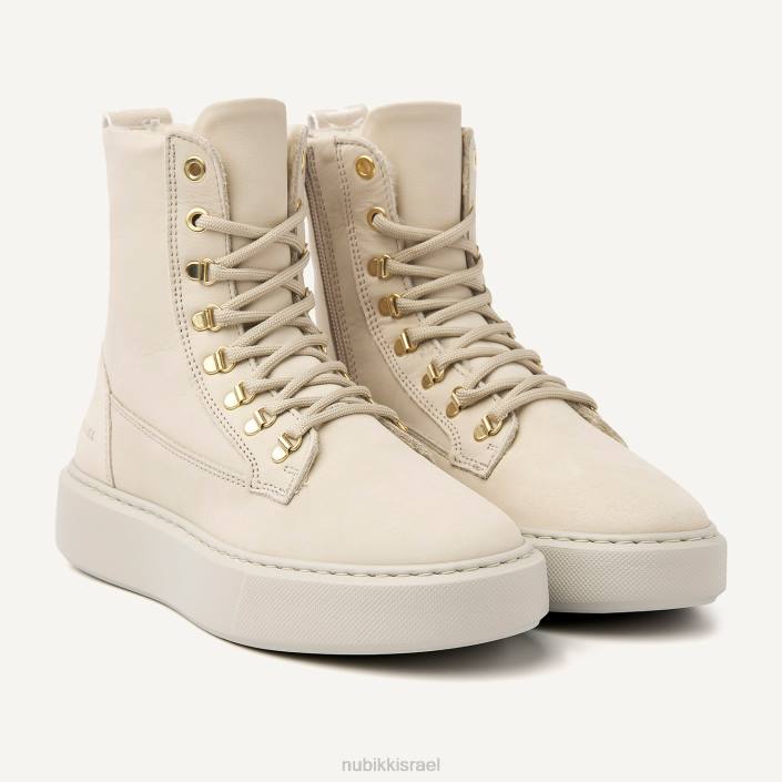 נעליים D4T8160 Nubikk נשים מגפי פרווה של vince dunya בז'