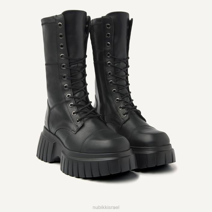 נעליים D4T8161 Nubikk נשים מגפי מיילי מיי שָׁחוֹר