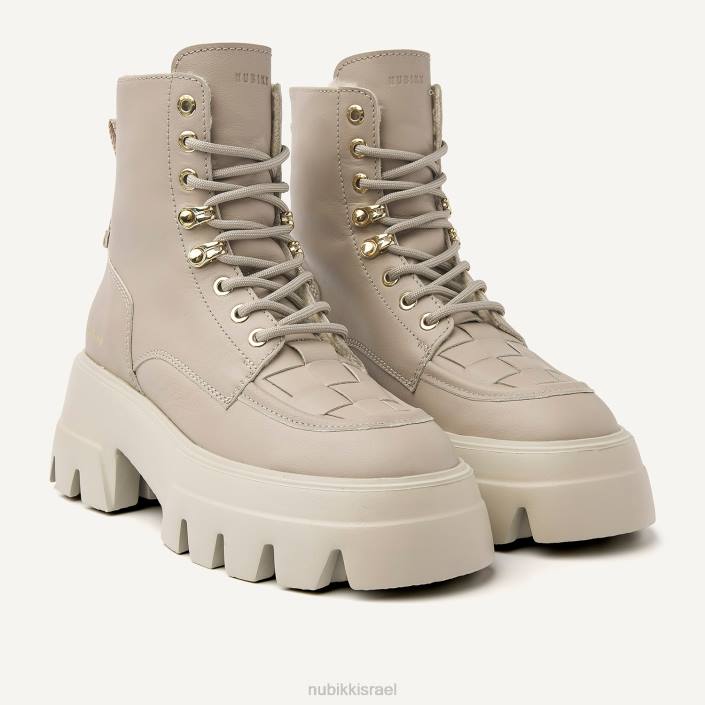 נעליים D4T8165 Nubikk נשים מגפי פרווה flore sauvage בז'