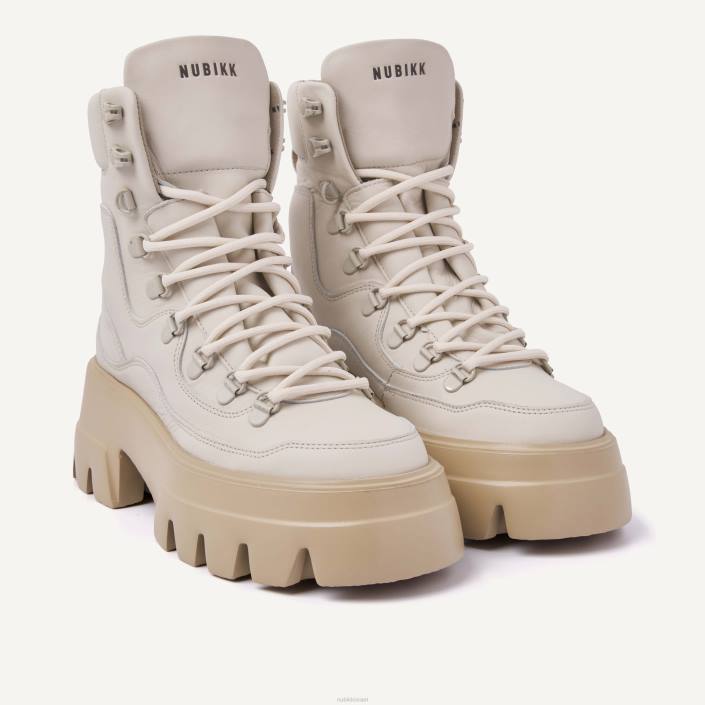 נעליים D4T8168 Nubikk נשים מגפי פלור מונטניה בז'