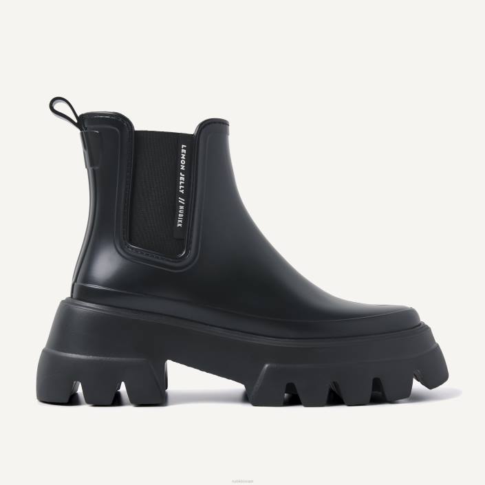 נעליים D4T8169 Nubikk נשים מגפי לימון פלור שָׁחוֹר