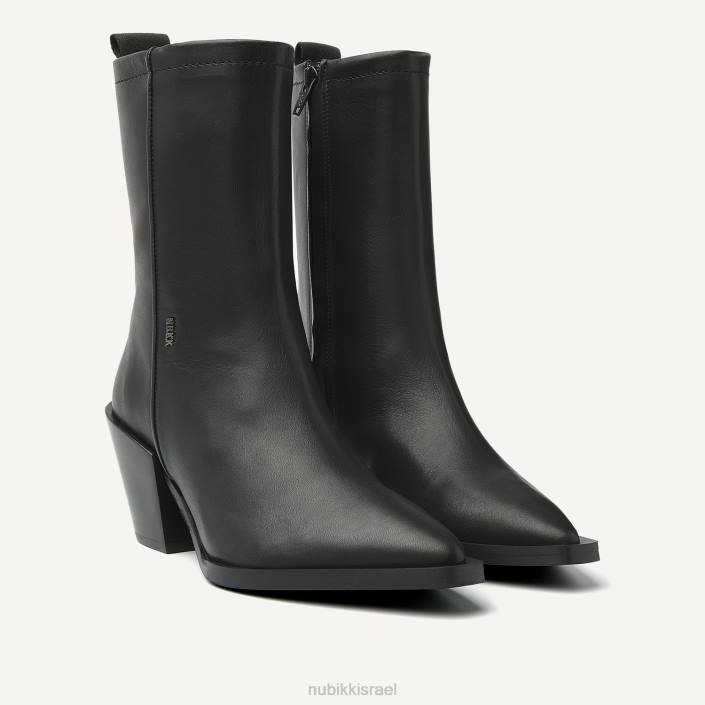 נעליים D4T8185 Nubikk נשים מגפיים של liv bootie שָׁחוֹר