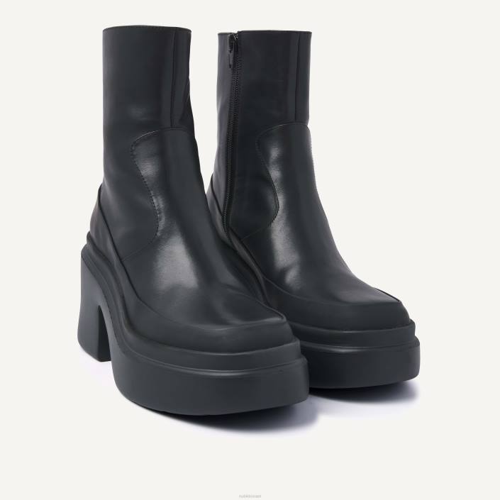 נעליים D4T8186 Nubikk נשים מגפיים של venga שָׁחוֹר