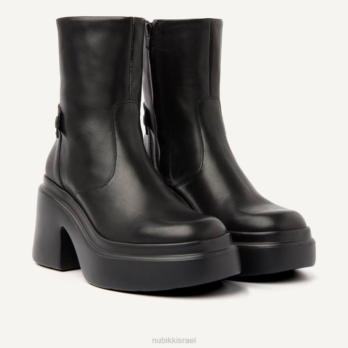 נעליים D4T8187 Nubikk נשים מגפי venga בום שָׁחוֹר