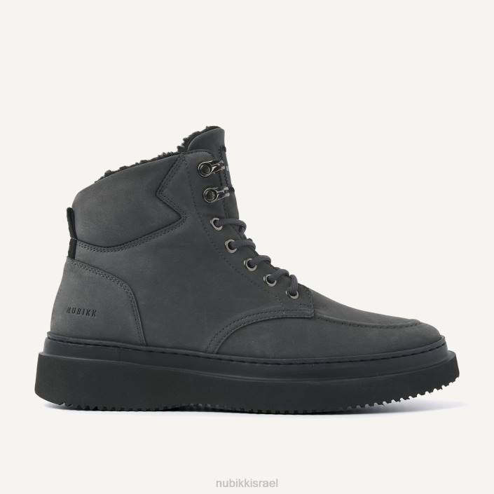 נעליים D4T81 Nubikk גברים מגפי פרווה של jonah polar אפור כהה
