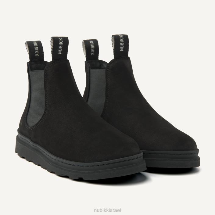 נעליים D4T8232 Nubikk ילדים מגפי ג'ונה ראי ג'וניור צ'לסי שָׁחוֹר