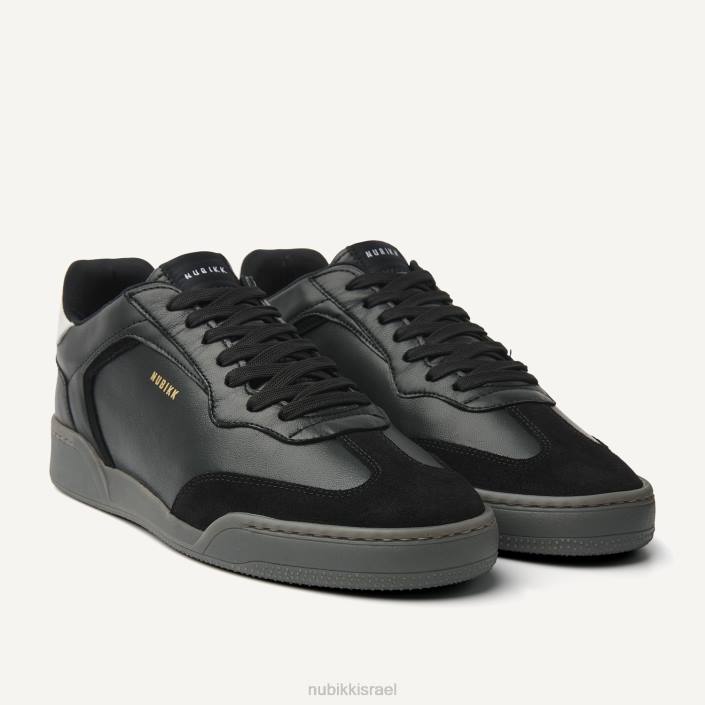 נעליים D4T827 Nubikk גברים סניקרס משולבות כנפי אוכמניות שָׁחוֹר