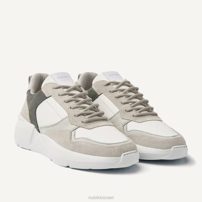 נעליים D4T834 Nubikk גברים נעלי ספורט קומבי roque road wave לבן