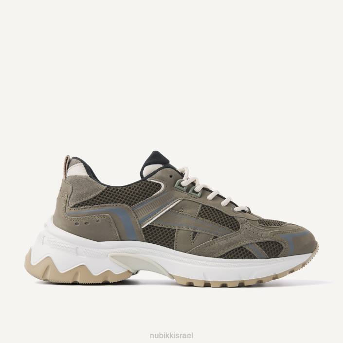 נעליים D4T837 Nubikk גברים נעלי ספורט נוודים של ross ירוק