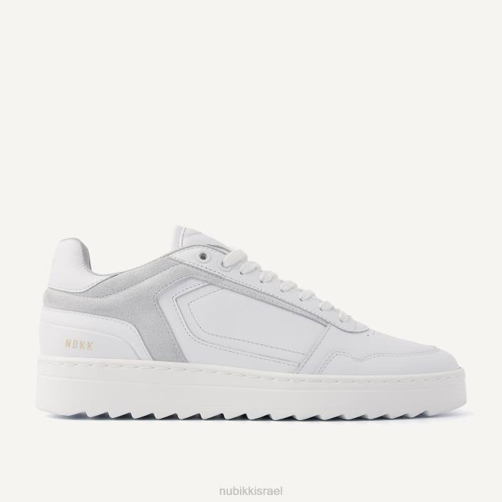 נעליים D4T843 Nubikk גברים נעלי סניקרס מסוג צוק לבן